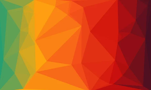 Fond prismatique créatif avec motif polygonal — Photo de stock