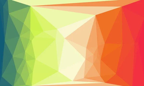 Sfondo poligonale multicolore minimo — Foto stock