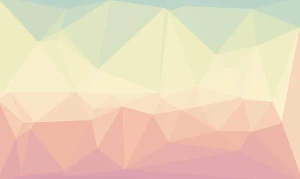 Creative prismatic background with polygonal pattern — Stock Photo