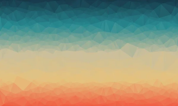 Creative prismatic background with polygonal pattern — Stock Photo