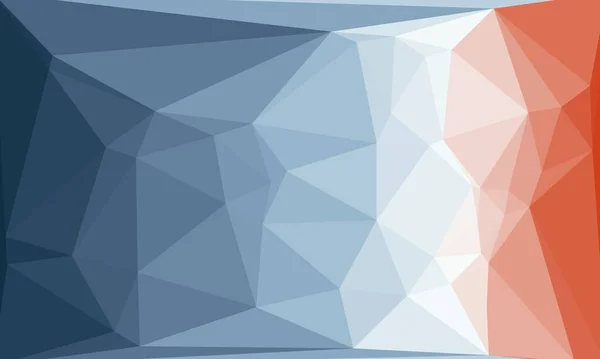 Fond prismatique créatif avec motif polygonal — Photo de stock