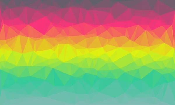 Abstrakter mehrfarbiger Hintergrund mit polygonalem Muster — Stockfoto