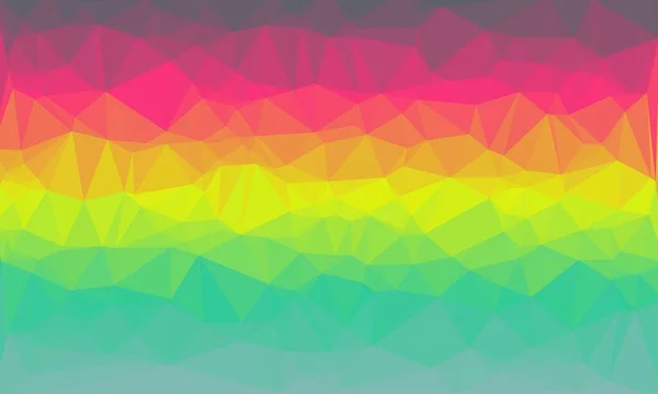 Fondo multicolor abstracto con patrón poligonal - foto de stock