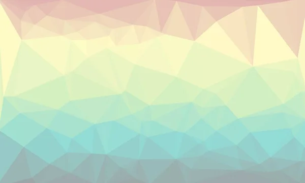 Creative prismatic background with polygonal pattern — Stock Photo