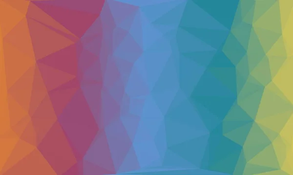 Abstract multicolored background with poly pattern — Stock Photo