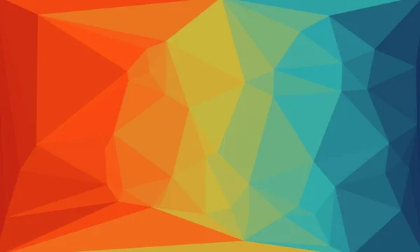 Abstract colorful polygonal background — Stock Photo