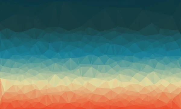 Kreativer prismatischer Hintergrund mit polygonalem Muster — Stockfoto