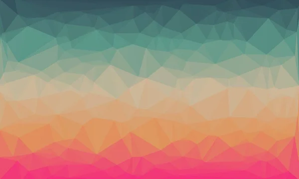 Abstrato fundo geométrico multicolorido com padrão poli — Fotografia de Stock