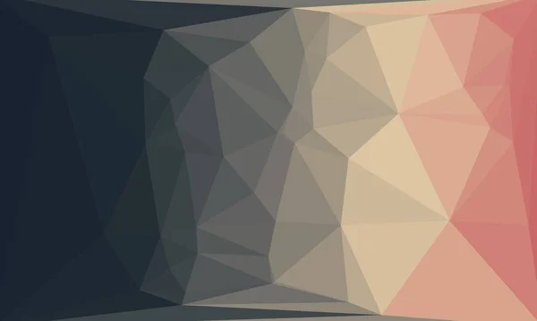 Fond prismatique créatif avec motif polygonal — Photo de stock