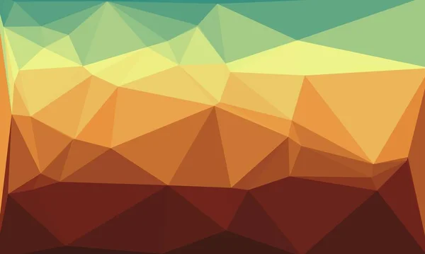 Creative prismatic background with polygonal pattern — Stock Photo