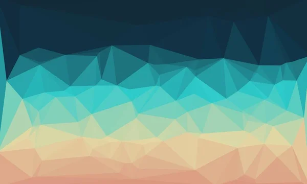 Kreativer prismatischer Hintergrund mit polygonalem Muster — Stockfoto
