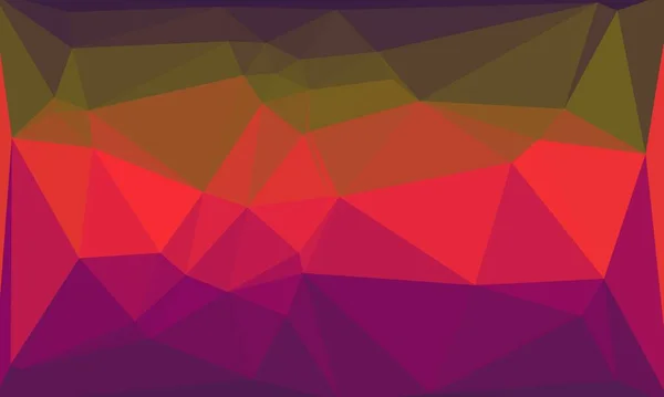 Creative prismatic background with polygonal pattern — Stock Photo