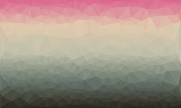 Creative prismatic background with polygonal pattern — Stock Photo