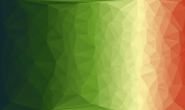 Sfondo astratto multicolore con motivo poli — Foto stock