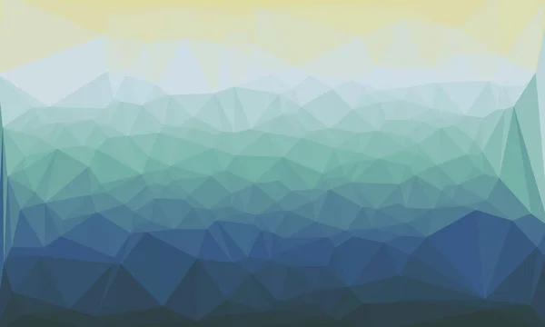 Kreativer prismatischer Hintergrund mit polygonalem Muster — Stockfoto