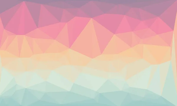 Creative prismatic background with polygonal pattern — Stock Photo