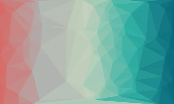 Creative prismatic background with polygonal pattern — Stock Photo