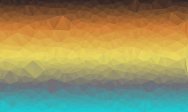 Creative prismatic background with polygonal pattern — Stock Photo