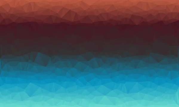 Kreativer prismatischer Hintergrund mit polygonalem Muster — Stockfoto