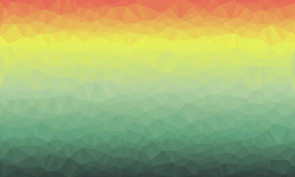 Kreativer prismatischer Hintergrund mit polygonalem Muster — Stockfoto
