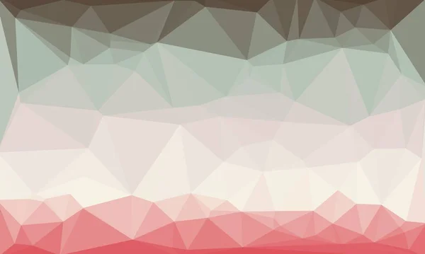 Kreativer prismatischer Hintergrund mit polygonalem Muster — Stockfoto