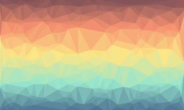 Creative prismatic background with polygonal pattern — Stock Photo