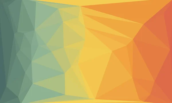 Fond coloré abstrait avec motif polygonal — Photo de stock