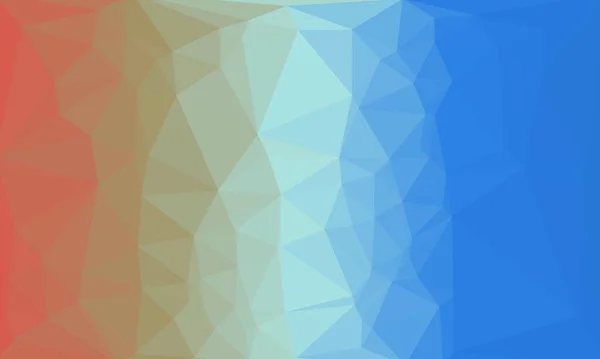Sfondo astratto multicolore con motivo poli — Foto stock