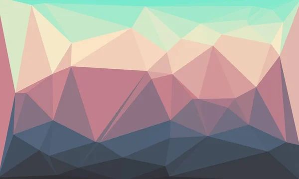 Многоцветный многоугольный фон с абстрактным рисунком — стоковое фото