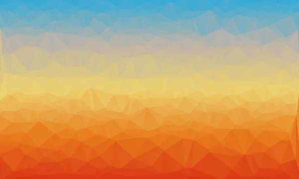 Creative prismatic background with polygonal pattern — Stock Photo