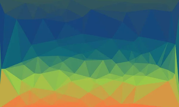 Abstrait fond polygonal coloré — Photo de stock