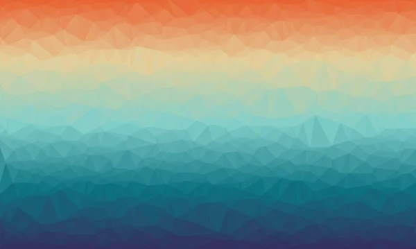 Kreativer prismatischer Hintergrund mit polygonalem Muster — Stockfoto