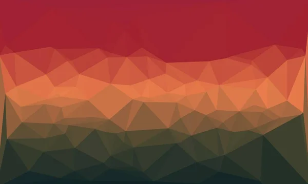 Kreativer prismatischer Hintergrund mit polygonalem Muster — Stockfoto