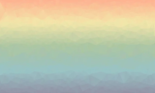 Creative prismatic background with polygonal pattern — Stock Photo