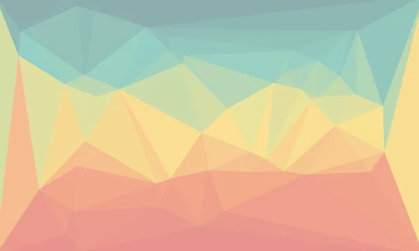 Creative prismatic background with polygonal pattern — Stock Photo
