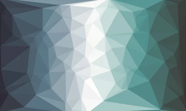 Creative prismatic background with polygonal pattern — Stock Photo