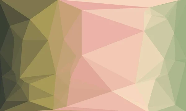 Kreativer prismatischer Hintergrund mit polygonalem Muster — Stockfoto