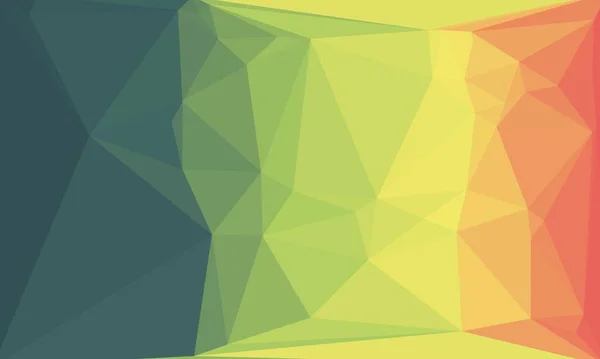 Fond polygonal multicolore minimal — Photo de stock