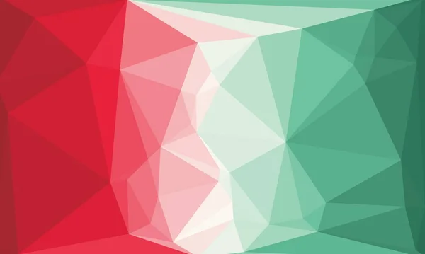 Sfondo astratto multicolore con motivo poli — Foto stock