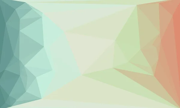 Creative prismatic background with polygonal pattern — Stock Photo