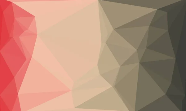 Kreativer prismatischer Hintergrund mit polygonalem Muster — Stockfoto