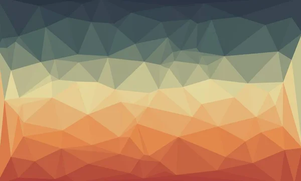 Creative prismatic background with polygonal pattern — Stock Photo