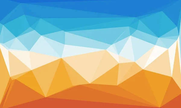 Creative prismatic background with polygonal pattern — Stock Photo