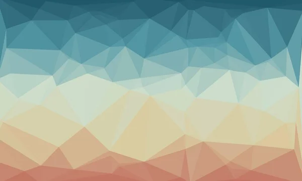 Creative prismatic background with polygonal pattern — Stock Photo