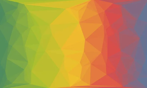 Abstrait fond multicolore avec motif poly — Photo de stock