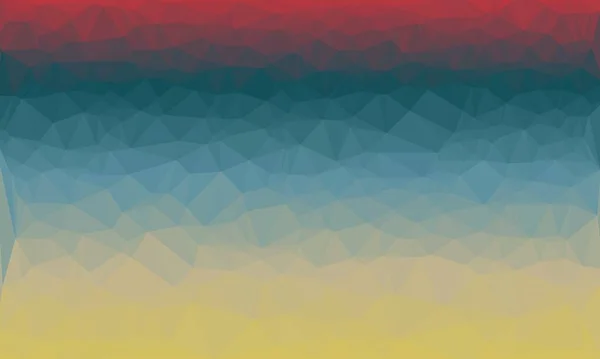 Kreativer prismatischer Hintergrund mit polygonalem Muster — Stockfoto