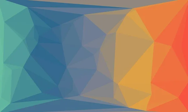 Abstract multicolored background with poly pattern — Stock Photo