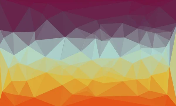 Creative prismatic background with polygonal pattern — Stock Photo