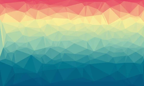Minimal multicolored polygonal background — Stock Photo