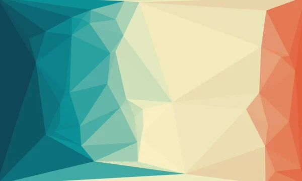 Fond prismatique créatif avec motif polygonal — Stock Photo
